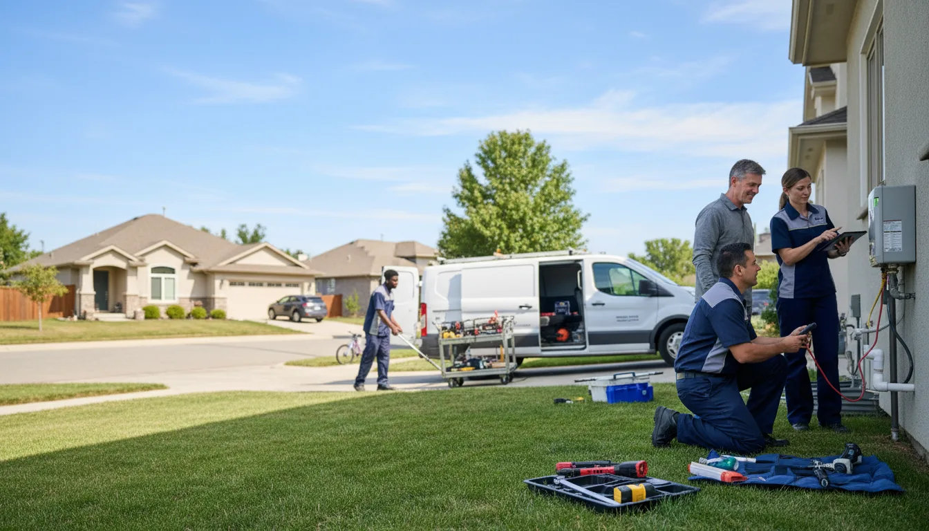 Tankless water heater service in Sharon, MA